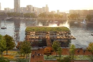 Floating Office Rotterdam oficina flotante Copyright Atchain