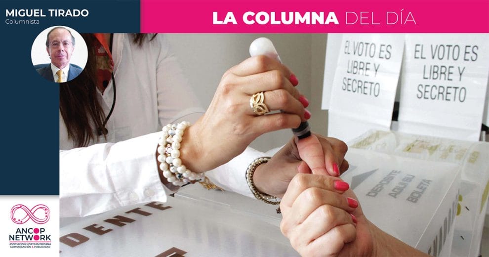 TEMAS CENTRALES 2023, escenario<br>político-electoral 11 Columna Miguel Tirado