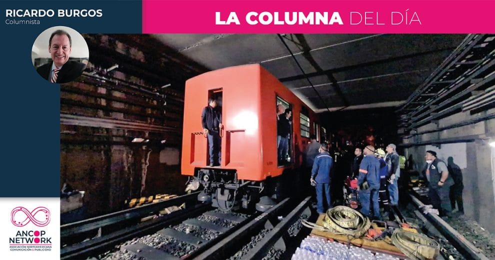 Otra vez el Metro; ya ni qué decir 11 Columna Ricardo Burgos