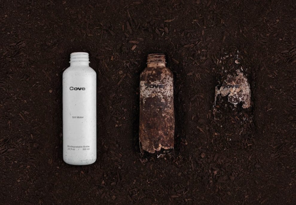 Botella de agua completamente biodegradable 9 Cove botella