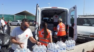 Reparto agua ola de calor Alicante 2