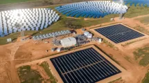 Planta de almacenamiento solar y termico de Raygen en Carwarp Australia
