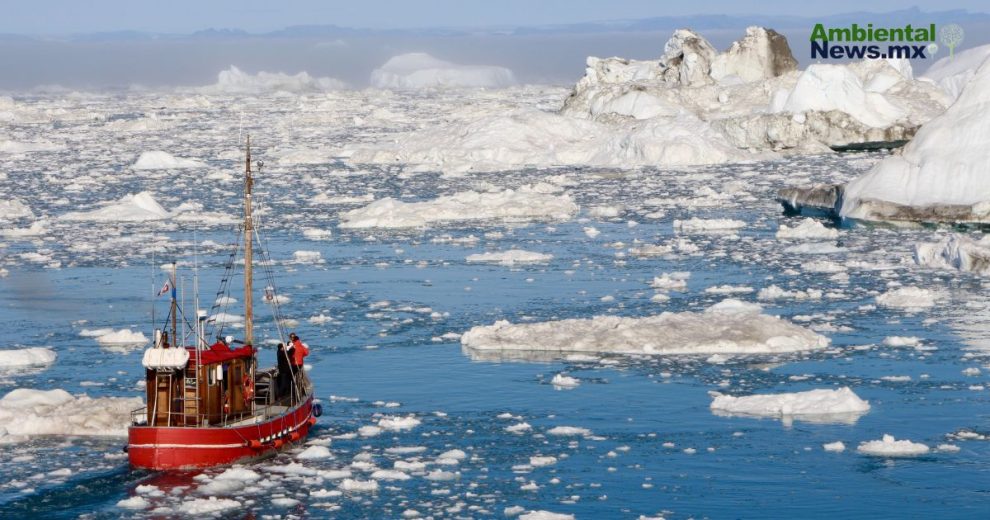 Virus gigantes en el hielo de Groenlandia podrían ser clave en la crisis ambiental