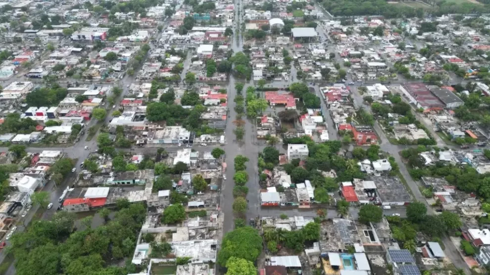 Se extienden las fuertes lluvias a todo Quintana Roo