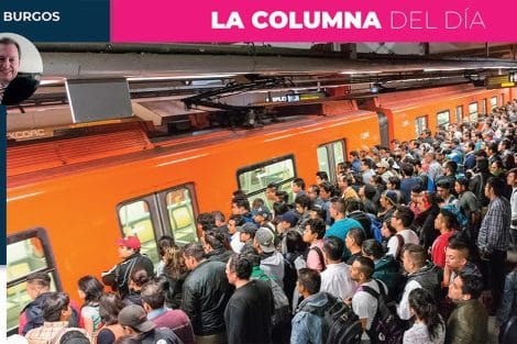 El metro, un caos en tiempos de lluvia, en vacaciones y siempre