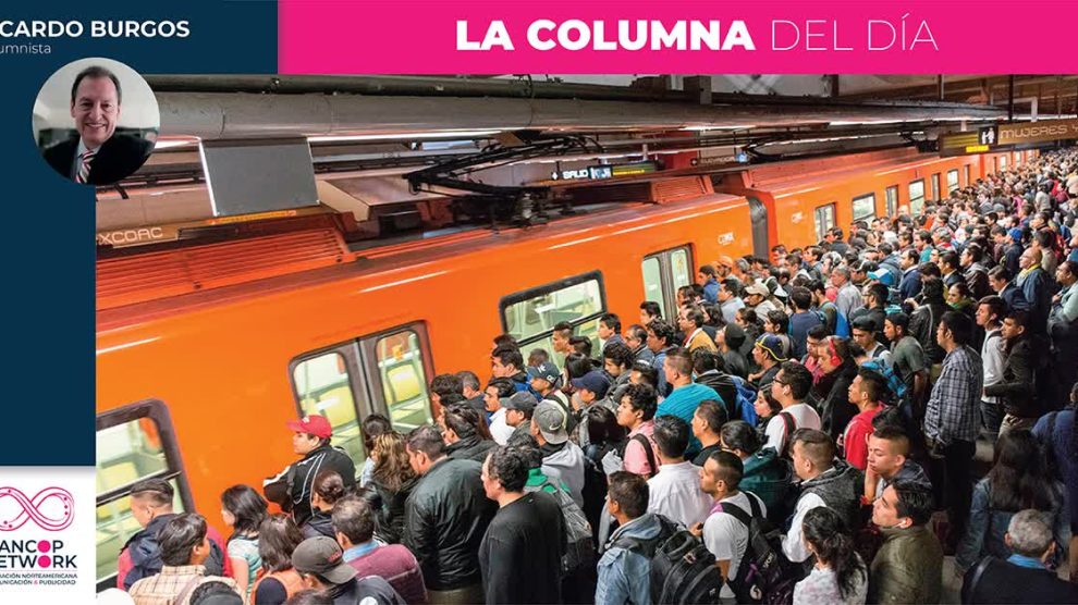 El metro, un caos en tiempos de lluvia, en vacaciones y siempre