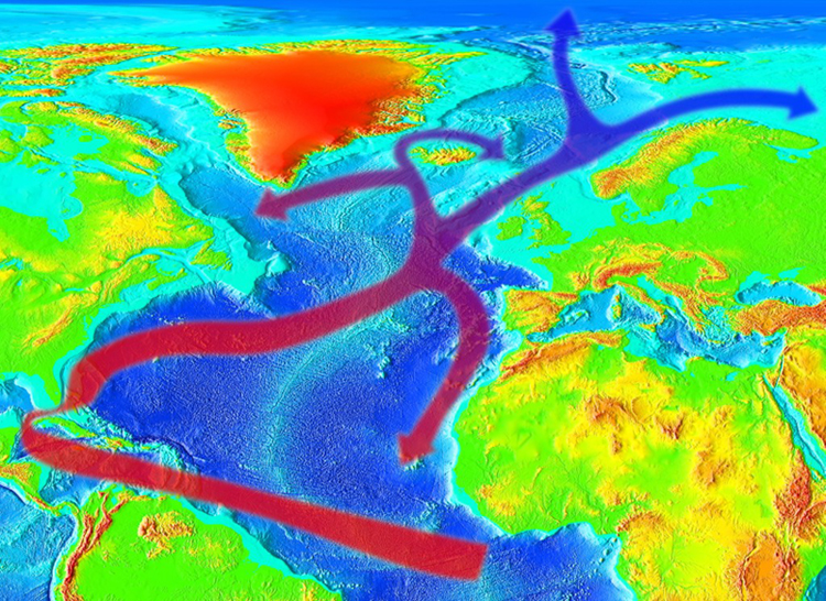 Alerta Científica: enfriamiento de Europa el posible colapso de la Corriente del Golfo