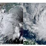 Chris se debilita y huracán Beryl amenaza la península de Yucatán