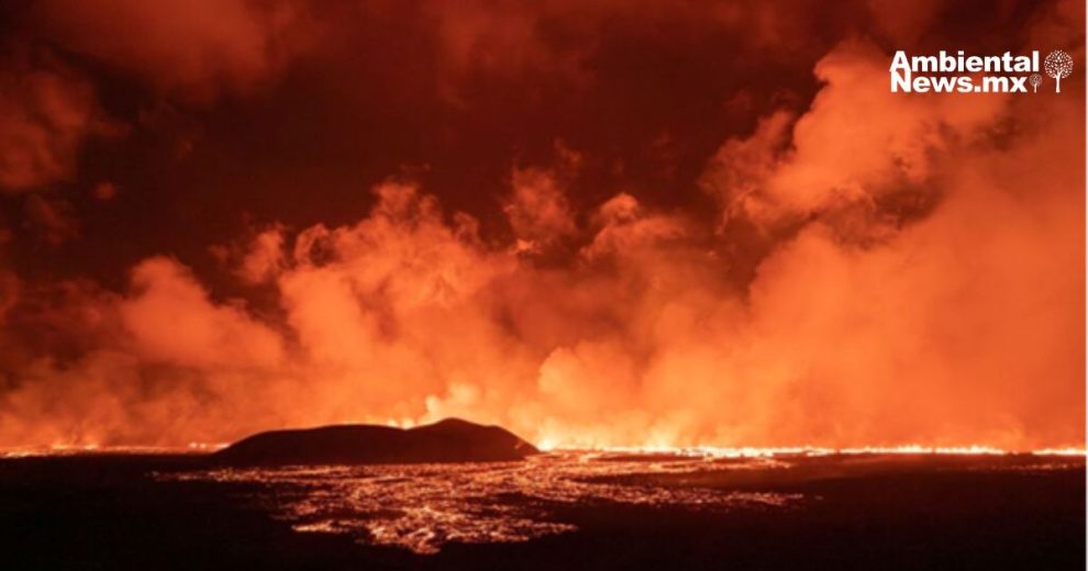 Se extiende erupción volcánica en Islandia tras aparición de una segunda fisura