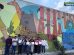 El CIJ de Salamanca inaugura mural para promover al ambientalismo y combatir las adicciones