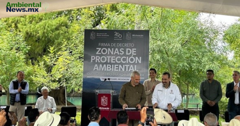 Michoacán fortalece la protección del Río Duero con nueva zona de protección ambiental