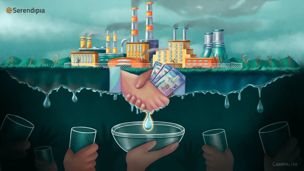 Saqueo, sobreexplotación e industrias refresqueras