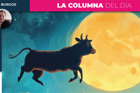 Ese toro enamorado de la luna