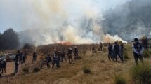 Van casi 90 incendios en diversos municipios del Estado de México