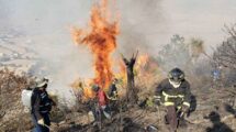 Incendio forestal en Tetela de Ocampo, Puebla: autoridades trabajan para su extinción