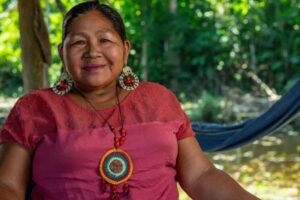 Activista indígena peruana