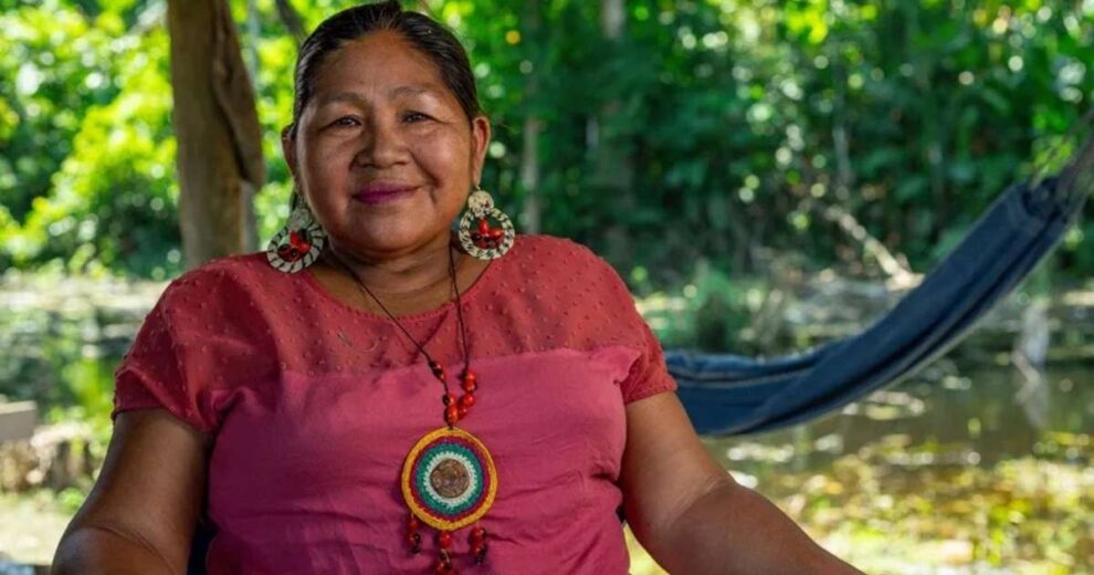 Activista indígena peruana