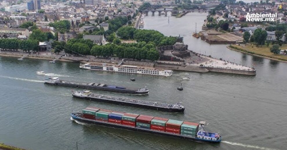 Lluvias elevan el nivel del Rin y reanudan transporte fluvial al 100%  11 Lluvias elevan el nivel del Rin y reanudan transporte fluvial al 100