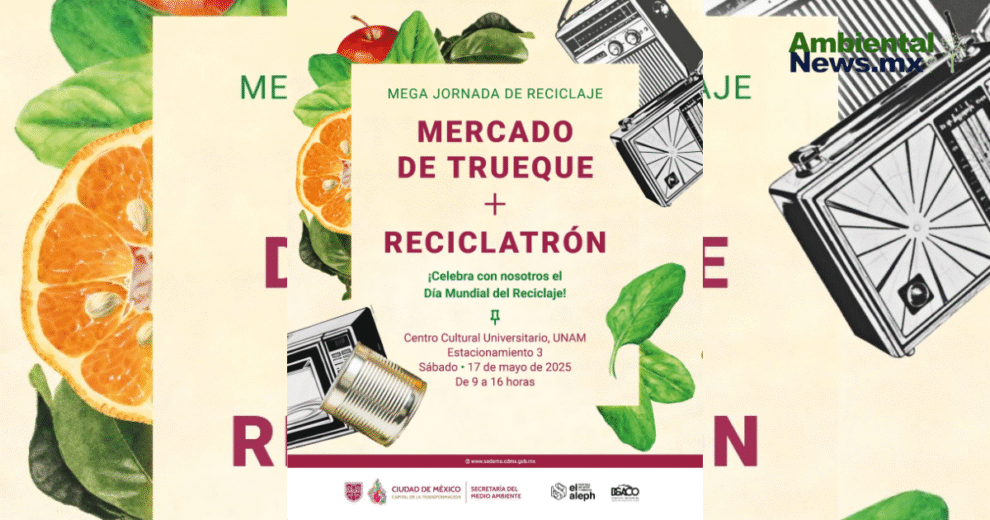 La Ciudad de Mexico celebra el reciclaje con una mega jornada inedita en la UNAM