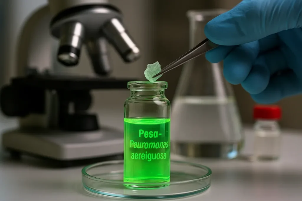 Linterna verde: las bacterias que iluminan la lucha ambiental 10 Bacteria verde