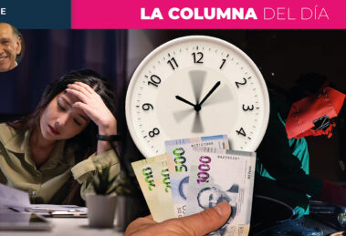 Columna horas extras Tras casi una década de aumentos al salario mínimo, el rezago profesional entra a revisión 19 salario mínimo-DANIEL LEE