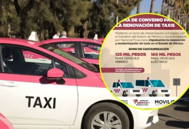 Edomex lanza programa para renovar taxis con apoyos para adquirir unidades híbridas y eléctricas 14 Edomex 1