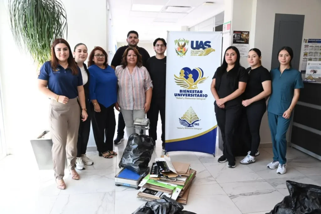 Universidad Autónoma de Sinaloa fortalece acciones de reciclaje con el Reto Mejora 11 reciclaje