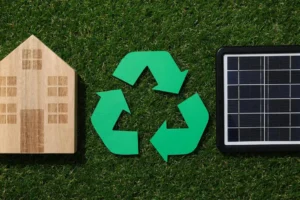 Baterías recicladas y solares