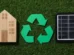 Baterías recicladas y solares