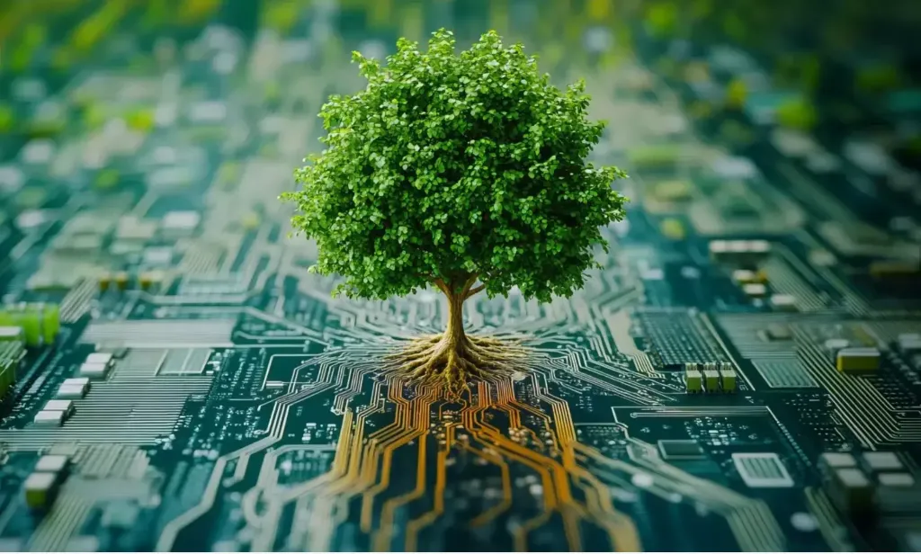 El lado invisible de la IA: su costo ambiental 11 árbol