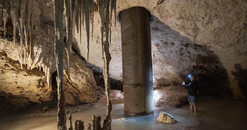 Columnas dañadas del Tren Maya amenazan el acuífero de la Riviera Maya, alertan activistas 12 image 236