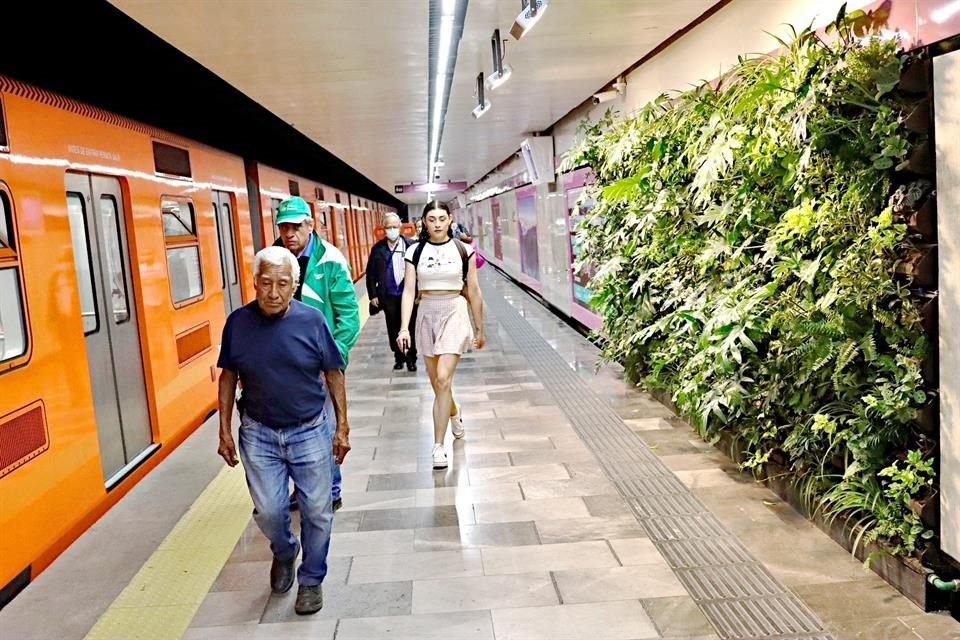 Naturaleza bajo la tierra: muros verdes en el Metro 12 image 280