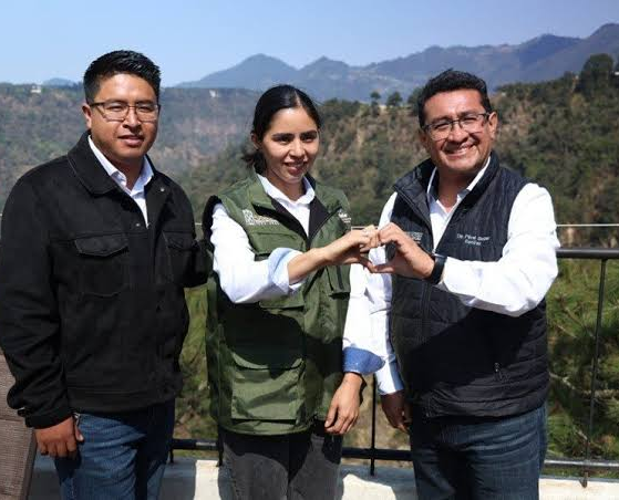 El diputado Pável Gaspar Ramírez encabezó una jornada de reforestación en Chignahuapan, donde se plantaron más de mil 500 árboles