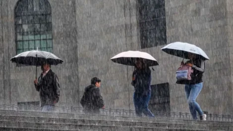 Frente frío 19 provoca lluvias intensas